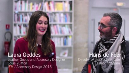 Témoignage de Laura Geddes (IFM / Accessory Design 2013)