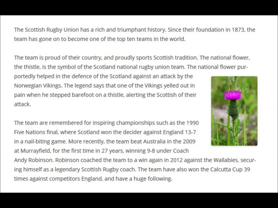 Steuart Hutchinson Blue | The Scottish Rugby Union: Decades of Dedication