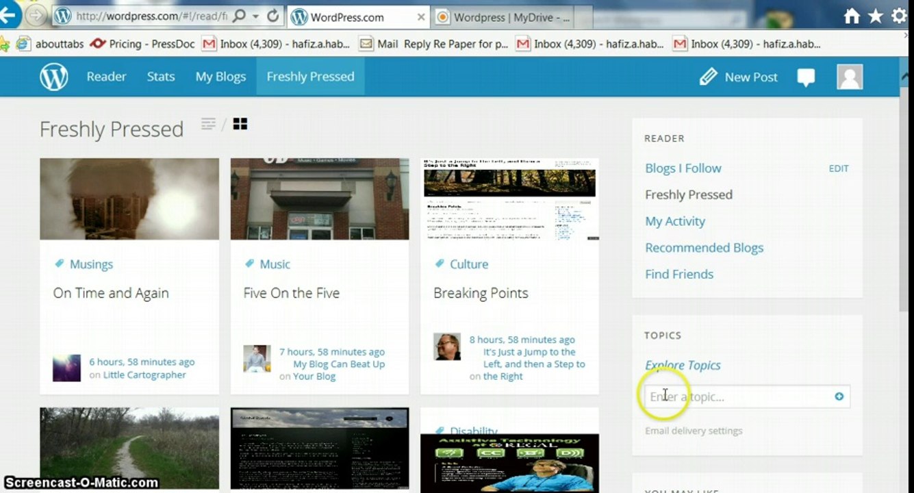 Wordpress Video Tutorials part 3
