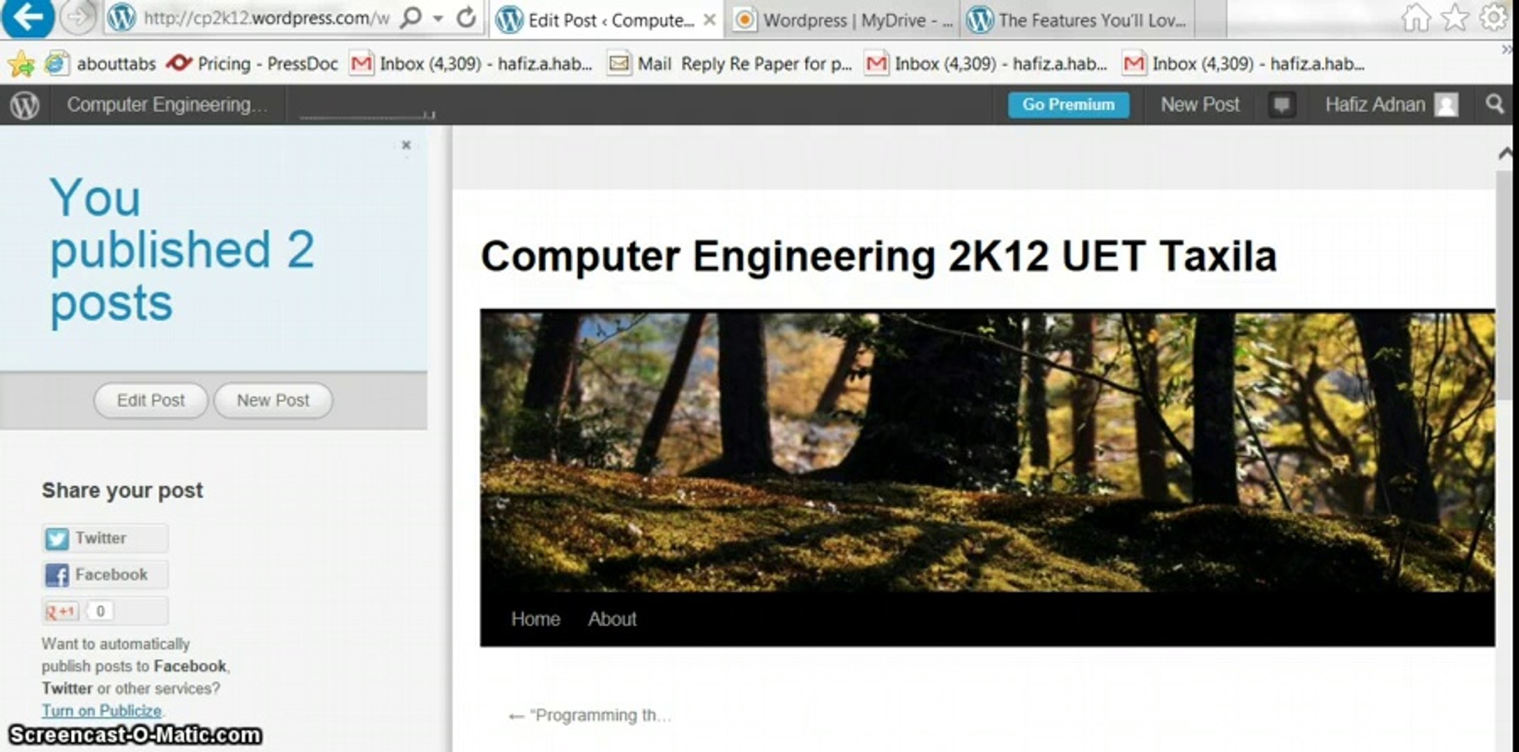 Wordpress Tutorials part 5