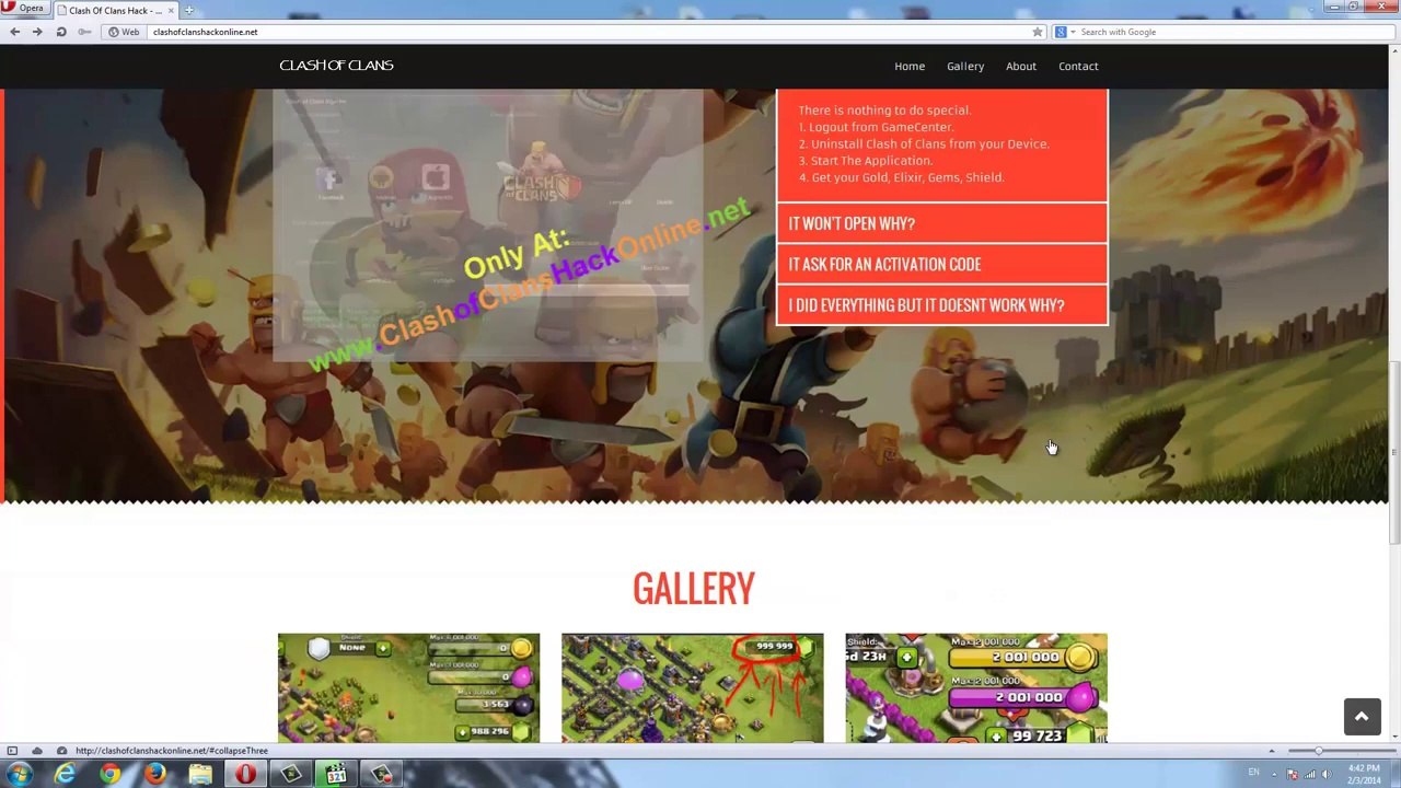 Clash of Clans Hack [Android&IOS] NEW!!!!!