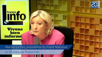 Marine Le Pen répond au directeur du festival d'Avignon