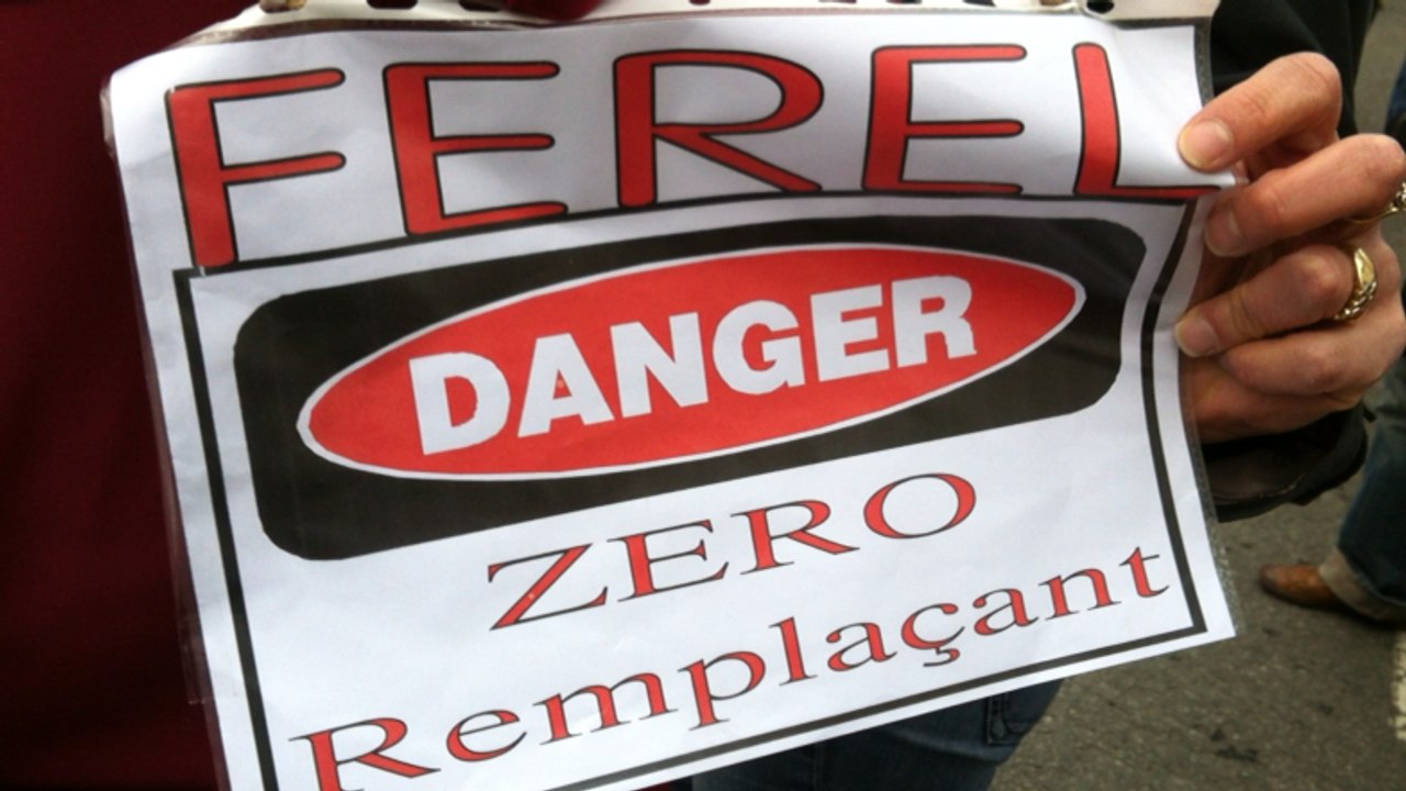 Manifestation contre la carte scolaire