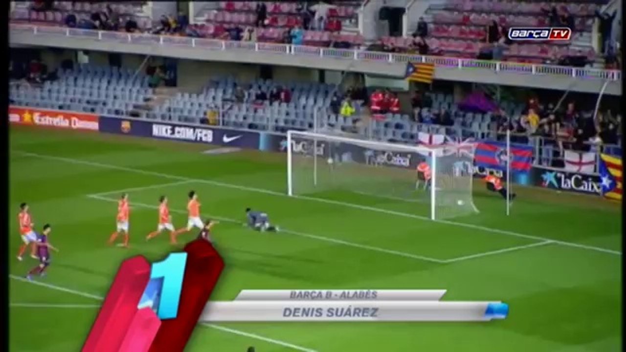 The best Masia teams' goals (22-23 March 2014)