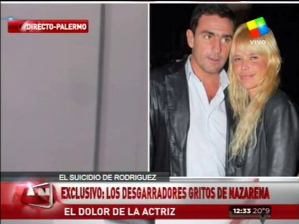 El desgarrador grito de Nazarena en la sala vel...