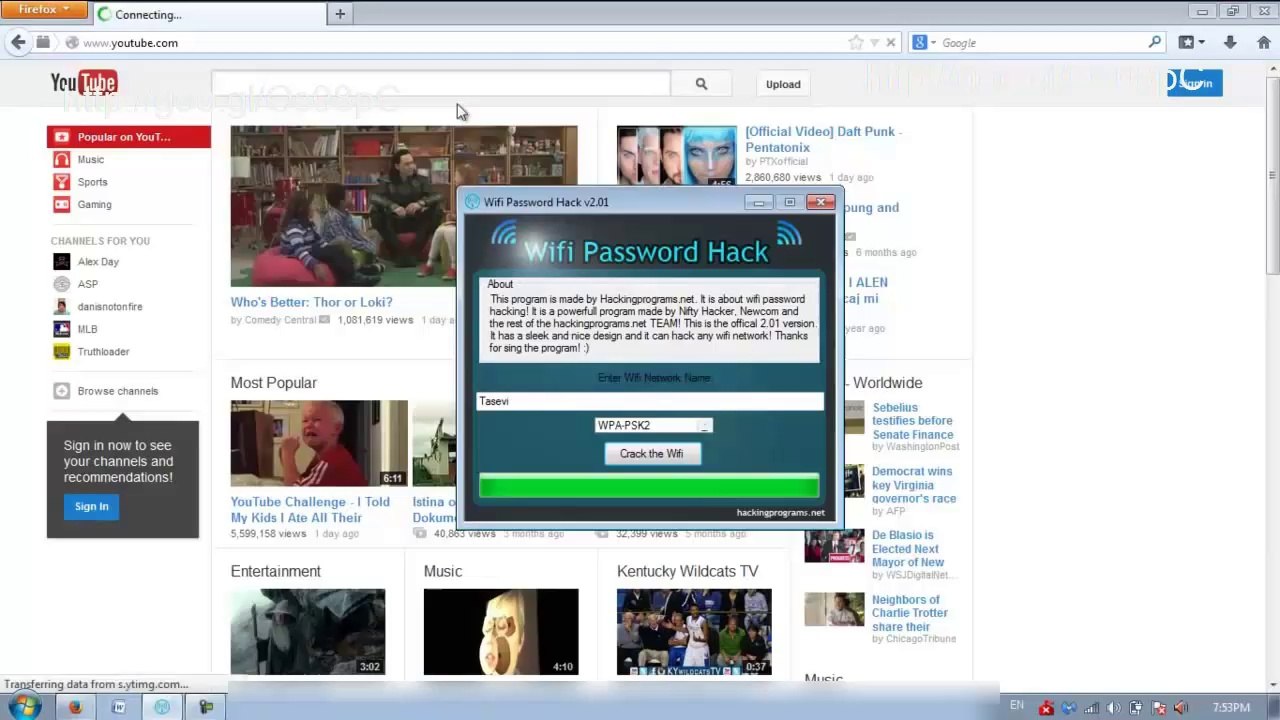 Wifi Password Hack