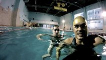 Ironman.lv triathlon swim freestyle practice