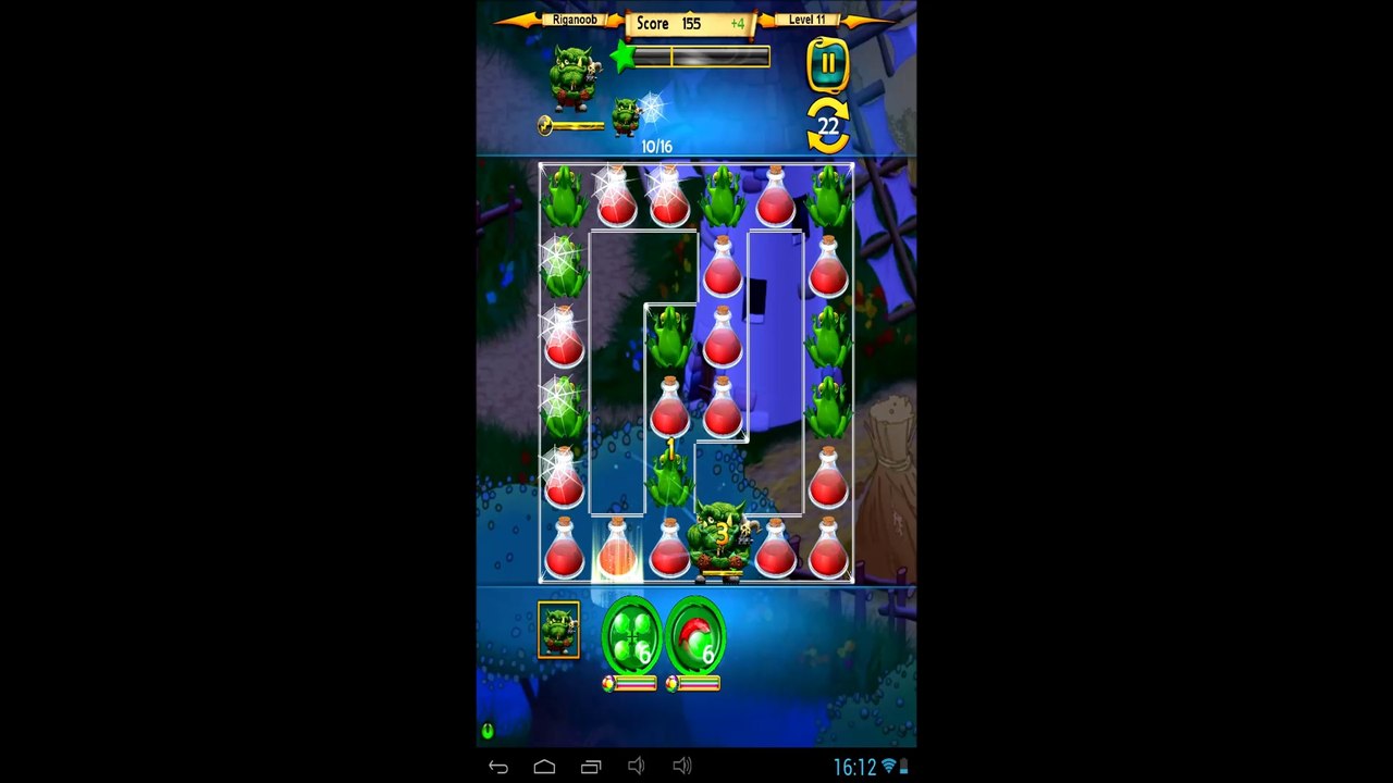 Mana Crusher - A and iOS gameplay PlayRawNow