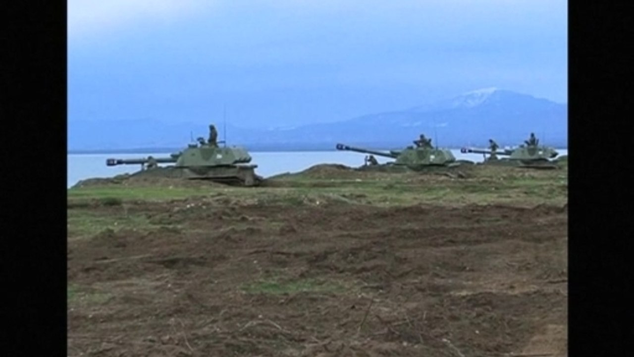 Russian troops hold military drills in Georgia'...