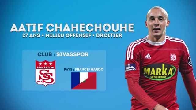 Aatif Chahechouhe, l'atout offensif de Sivasspor