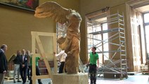 Les prémices de la restauration de la Victoire de Samothrace