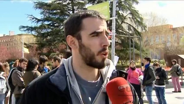 54 detenidos tras altercados en la Complutense