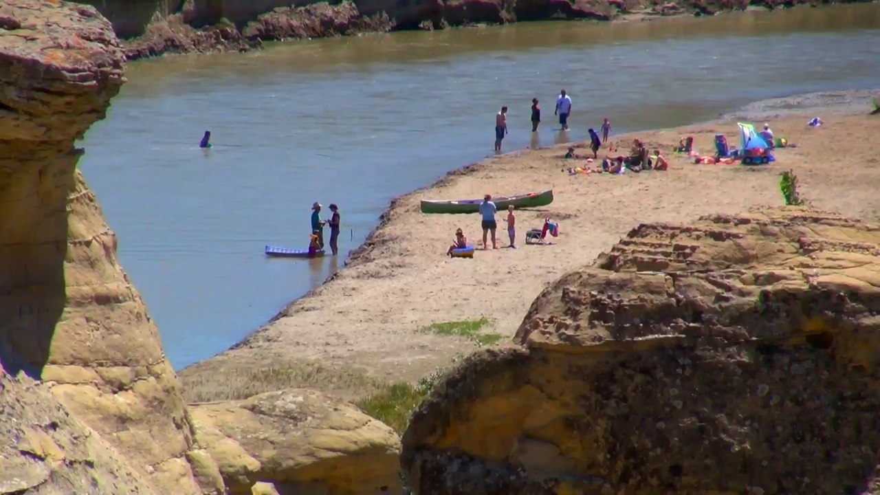 Little Beach of the Writing-On-Stone PP.