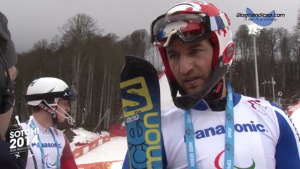 7ème place de Romain Riboud sur le Slalom du Super Combiné - www.bloghandicap.com - La Web TV du Handicap