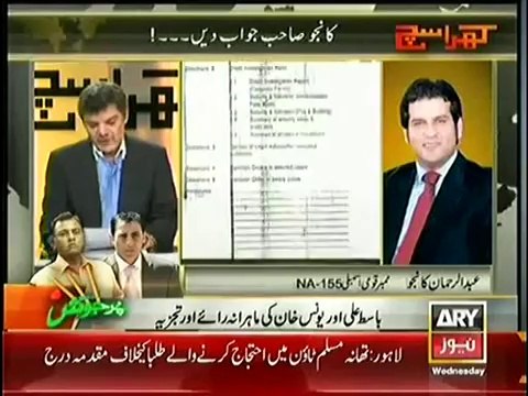 Khara Sach With Mubashir Lucman (26th March 2014)