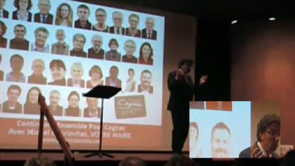 Meeting de Campagne "Continuons Ensemble pour Cognac" 26-03-2014