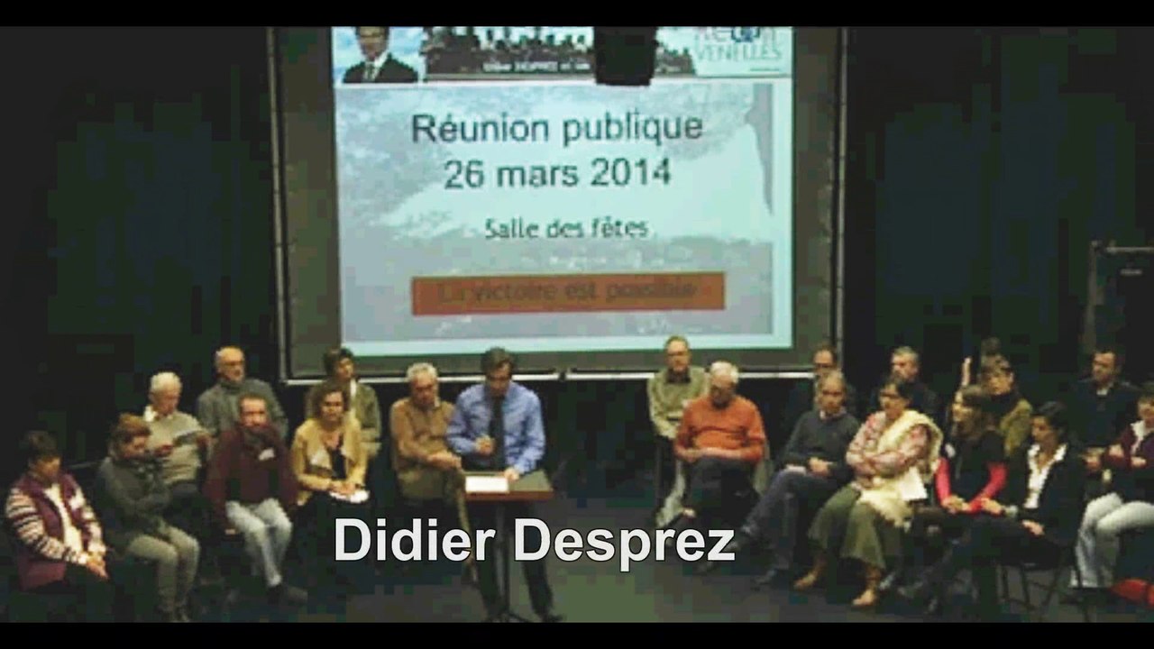 Réunir Venelles meeting du second tour