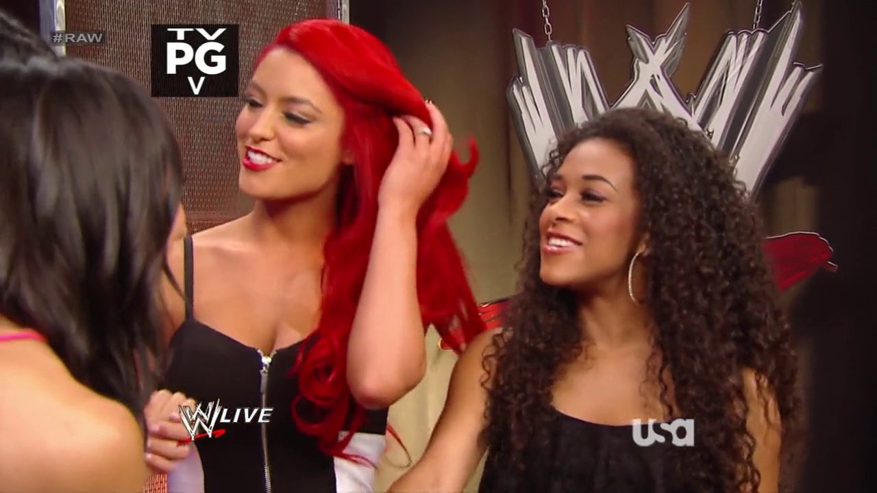 Raw: Backstage Segment 01/07/13