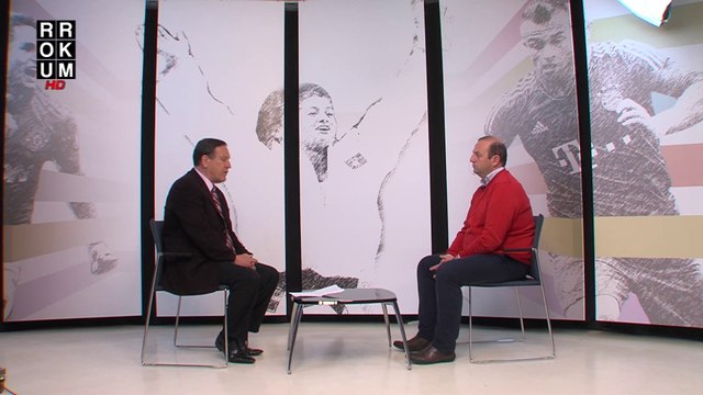 ME AGIM KASAPOLLIN - DRITON LATIFI, gazetar sporti