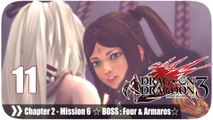 ドラッグ オン ドラグーン3 (Drakengard 3) - Pt. 11 [Chapter 2 '山の国' Mission 6 - BOSS Four & Armaros]