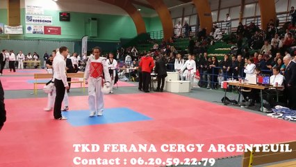 OPEN D'EURE ET LOIR 2014 - GREG - TEAM TAEKWONDO FERANA CERGY ARGENTEUIL