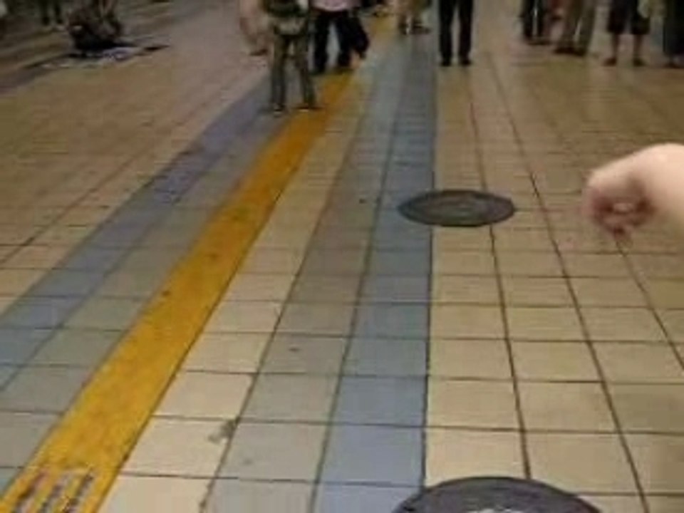 Cafards dans le métro japonais