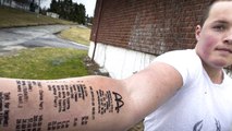 Norwegian Teen Gets His McDonald’s Receipt Tattooed On His Arm