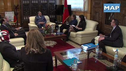 مصطفى الرميد يتباحث مع نائبة الأمين العام لمجلس أوربا