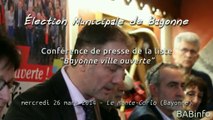 Conférence de presse d'entre deux tours d'Henri Etcheto