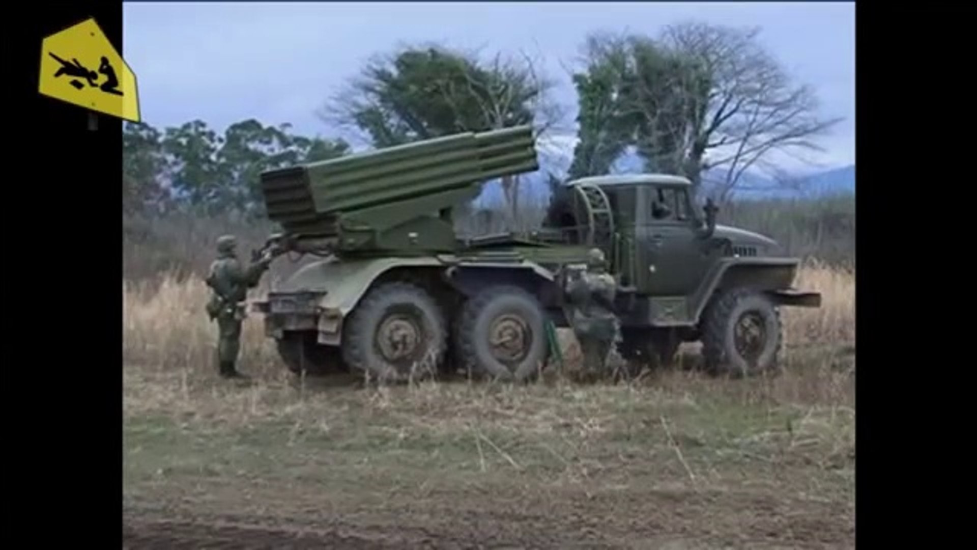 Russia Artillery vs Ukrainian Border