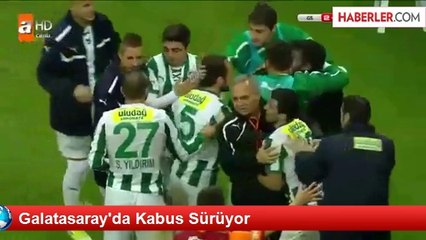 Galatasaray'da Kabus Sürüyor