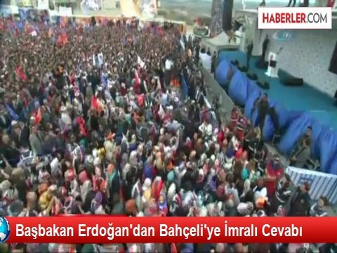 Başbakan Erdoğan'dan Bahçeli'ye İmralı Cevabı