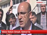 Maliye Bakanı Şimşek, Batman'da