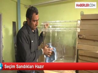 Seçim Sandıkları Hazır