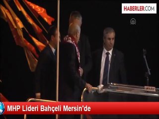 MHP Lideri Bahçeli Mersin'de