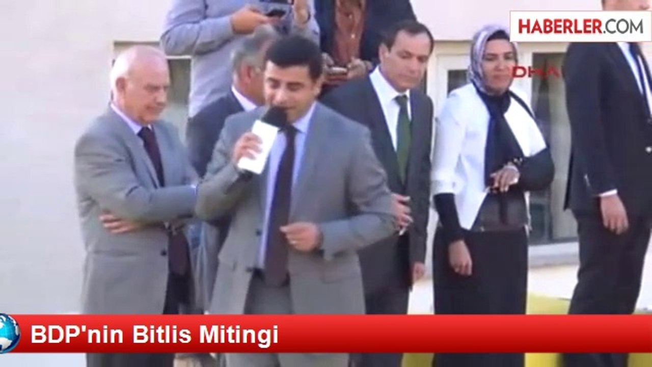BDP'nin Bitlis Mitingi