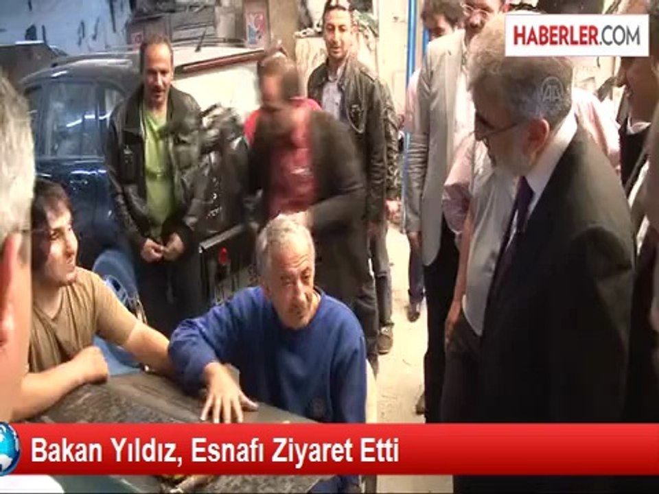 Bakan Yıldız, Esnafı Ziyaret Etti