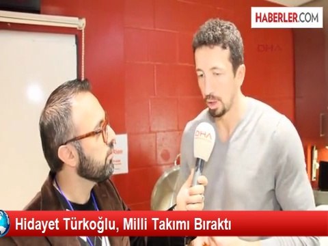 Hidayet Türkoğlu, Milli Takımı Bıraktı