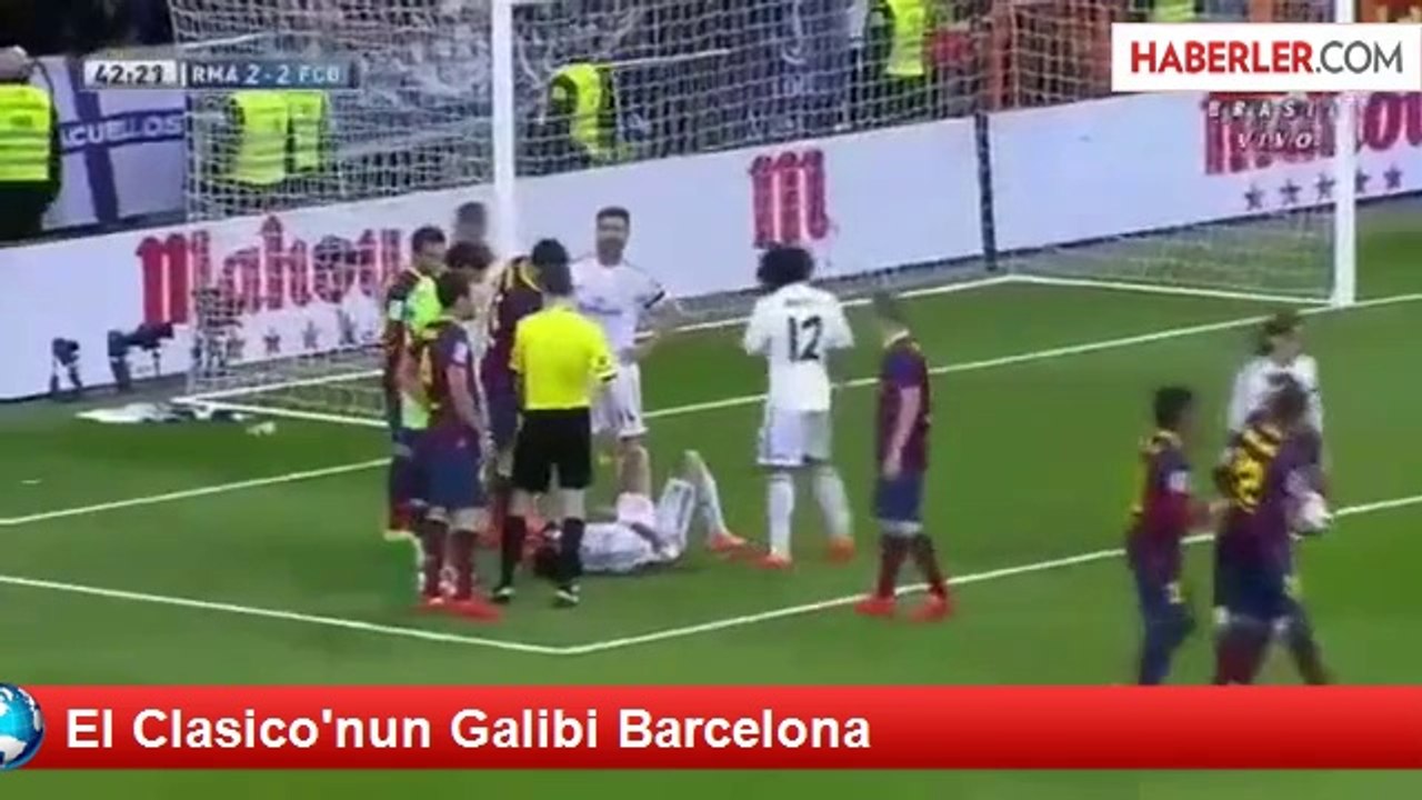 El Clasico'nun Galibi Barcelona
