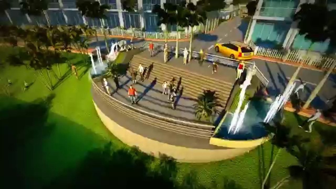 Phối cảnh khu dân cư Nam Sài Gòn Riverside - giadia.vn