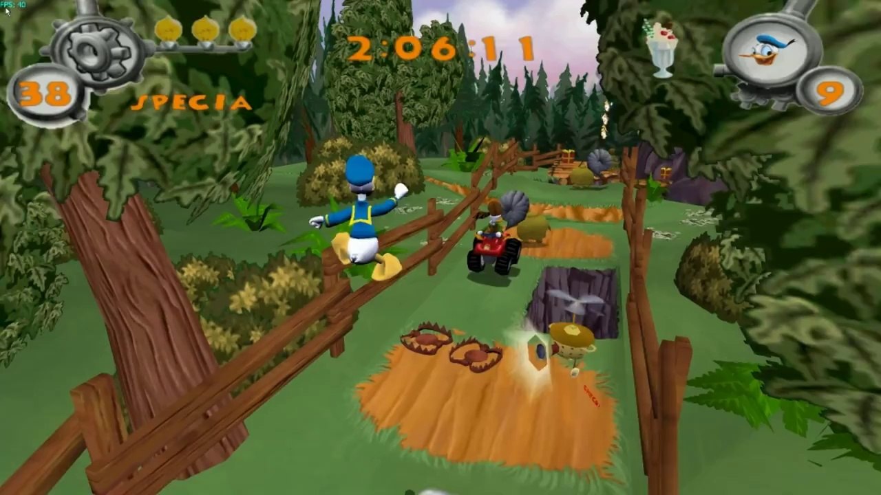 Donald Duck Goin Quackers HD on Dolphin Emulator (Widescreen Hack)