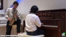 Cô đơn - piano Samick ft saxophone