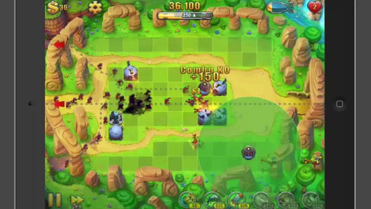 Fieldrunners 2 HD iOS, Android Review