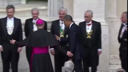 Barack Obama et le pape François : l'image de la rencontre