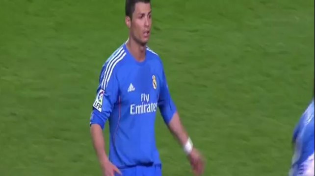 Cristiano Ronaldo is upset with Gareth Bale free kick