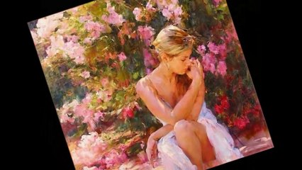 Michael and Inessa Garmash - painting... ...(music Gary Ayvazian)... ...