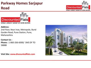 SJR Parkway Homes 1 BHK, 2 BHK, 2.5 BHK, 3 BHK, 3.5 BHK Sarjapur Road Bangalore