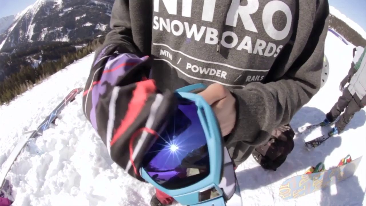 Snowpark Goldeck: Snowboard Park Session - 09.03.2014