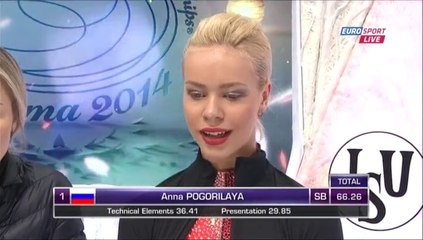 WC 2014 Anna POGORILAYA SP