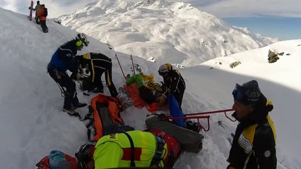 Quand l’armée secourt en montagne